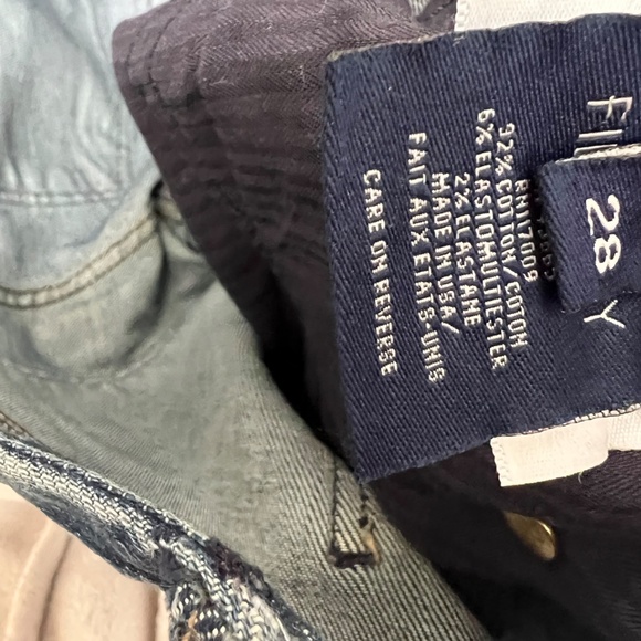 FIDELTY JEANS BLACK AND BLUE DENIM DISTRESSED JEAN - Picture 6 of 6